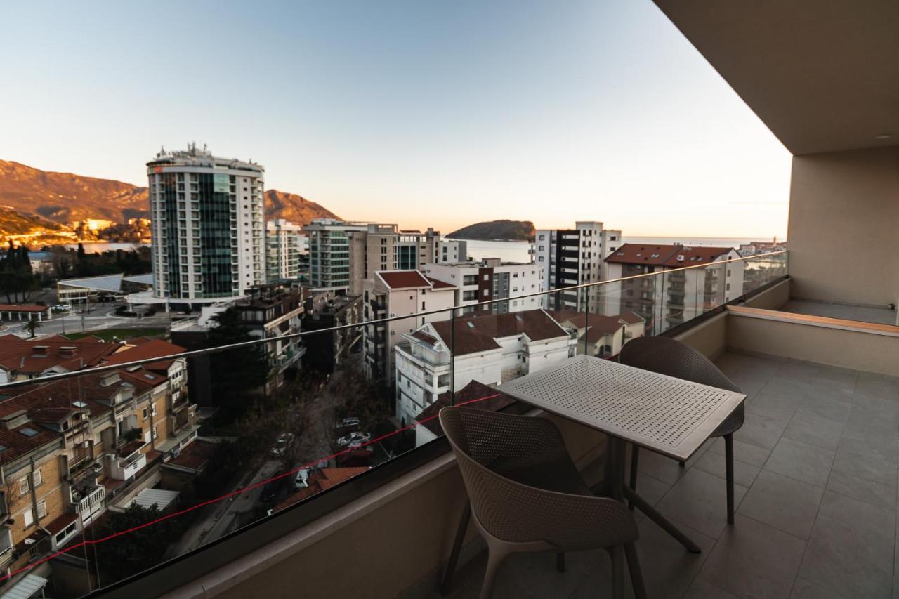 Montesun Boka Apartments Budva Ngoại thất bức ảnh